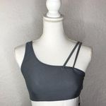 Andco And Co The Label Women's Silver Grey Bikini Rouleau Top Size Small Gray Photo 0