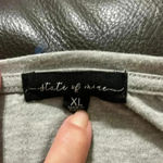 Leopard Print Fall Pumpkin Shirt Size XL Gray Photo 4