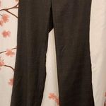 Banana Republic Women’s Petites  Black Subtle Plaid Bootcut Dress Pants Size 00P Photo 0