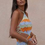 ZARA Cut Out Crotchet Dress Photo 2