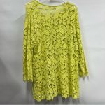 Cato  Women's 18/20w crochet knit Lace Top beach swim cover up FLAWED Photo 1