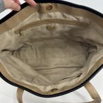 Tory Burch Robinson Zig Zag Tote Shoulder Bag Leather East West Large Carryall Photo 10