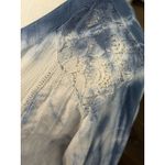 Vintage America Blue/White Tie Dye Button Photo 3