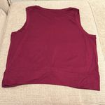 Banana Republic  maroon color tank top size large Photo 4