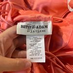 Betsy and Adam Y2K  coral strappy formal dress Photo 4