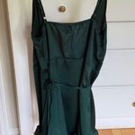 Princess Polly Green Wrap Dress Photo 3