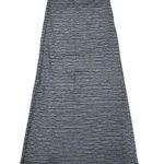 BP Women's Striped Gray Knit Midi Skirt Size S Casual Photo 0