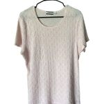 Croft & Barrow  Women's Pink Scrunchie Top Photo 1