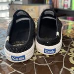 KEDS x KATE SPADE NEW YORK Double Decker Black Glitter Slip On Mules Sz: 7.5 Photo 2