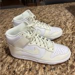 Nike Women's Cream High-Top Sneakers (No Box) Photo 1