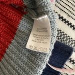 ee:some  Striped Knit Sweater Small Med Cozy Layering Pullover Colorful Retro 90s Photo 6