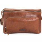 Spikes &Sparrow Spikes & Sparrow Genuine Leather Waist Bag Fanny Pack in Brandy NWT Photo 0