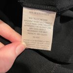 Garnet Hill  Black Metallic A Line Mini Skirt Womens 8 Dark Academia Crepe Fall Photo 8