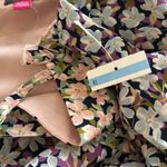 Vince Camuto Floral Smocked Waist Long Sleeve Mini
Dress Pink Blue Size 6 NWT Photo 12