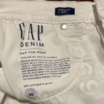 Gap  White Jean Shorts with‎ Frayed Hem Photo 3
