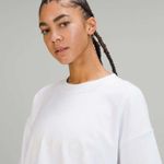 Lululemon  Perfectly Oversized Crew *Graphic White Photo 0