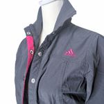 Adidas Y2k vintage cotton  snap closure jacket size small Photo 1