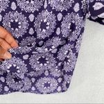 NYDJ  Printed Chiffon Tie Neck 3/4‎ Sleeve Tunic Photo 5