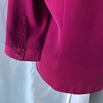 Liz Claiborne  Fuchsia Button-Down Blouse Photo 5