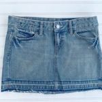 Gap Blue Pencil Mini Skirt Casual Photo 0