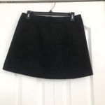 Forever 21  Los Angeles womens faux suede button front y2k miniskirt black 29 Photo 1