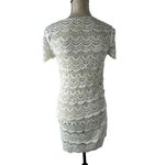 Michael Kors  XXSmall Swimsuit Summer Beach Crochet Dress Cover Up White‎ Layered Photo 3