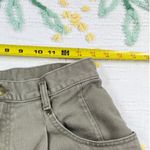 L.L.Bean Vintage Womens Size 14 High Waist Pleated Tapered Leg Jeans Khaki Photo 6