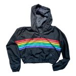 Rue 21 PRIDE RAINBOW Windbreaker Crop Jacket Photo 0