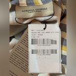 NWT Adriana Degreas Golden Age Straps Maxi Dress Small Yellow Photo 5