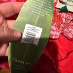 Farm Rio NWT  Red Jungle Scarf Romper - small Photo 6