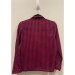 Madewell Red Gingham Plaid Button Down Pajama Top Photo 2