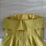 C/MEO COLLECTIVE  Mustard Strapless Mini Dress Photo 6