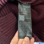 Guess Chunky Knit Burgundy sweater Size XS Photo 4