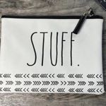Rae Dunn NWT . Zippered Pouch- “Stuff” Photo 0