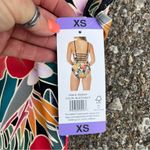 Hurley  Caribbean Dreamin Black Tropical One Piece Swimsuit NWT XS Style 1603047 Photo 4