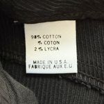 Theory  Black Corduroy Dress Pants in Black Straight Leg Mid-Rise, Size‎ 4 Photo 7