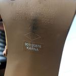 Hillard & Hanson RARE Vintage 90s/2000s Y2K  ankle mid calf real genuine leather tan banana cowboy campus style square toe boots-Women 7M  Photo 7