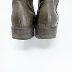 HUNDRED 100 Women’s Ebony Genuine Italian Leather Ankle Boots US size 7.5 Brown Photo 4