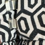 Chico's Chico’s Black & White Geometric Print Flat Front Ankle Pants 0 Small Photo 2