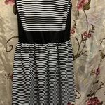 Bar III Very Pretty Dress Size Large Stripes Sleeveless Fit&Flare Photo 5