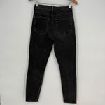 Everlane High Rise Authentic Stretch Black Wash Denim Jeans Size 28 Photo 6