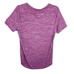 Athleta  Purple Breezy Scoop V-Neck Short Sleeve Lightweight Knit T-Shirt Size M Photo 1