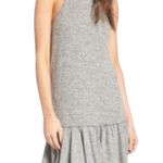 McGuire Denim NWT McGuire Le Club Drop Waist Mini Tank Dress in Heather Gray Size Medium Photo 0