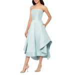 AQUA  Mikado Strapless Midi Gown Size 10‎ Photo 2