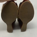 Yellow Box  Animal Print faux fur  Wedges Size 8 Photo 6