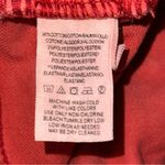 Free People  Women’s Size 26 Red Cowgirl Cropped Flare Jeans Photo 4