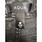 AQUA  Studded Jeans High Rise‎ Straight Leg Cropped Gray Wash Size 28 Photo 9