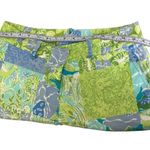 Lilly Pulitzer Vintage White Label Patchwork Clam Digger Crop Pants Preppy SZ 8 Photo 5