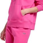 DKNY Sport Metallic Logo Everyday High Rise Jogger in Barbiecore Pink Size XL Photo 7