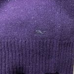 Vineyard Vines NWOT Lambswool Cashmere Cowl neck Sweater, sparkly Purple, Small Photo 10